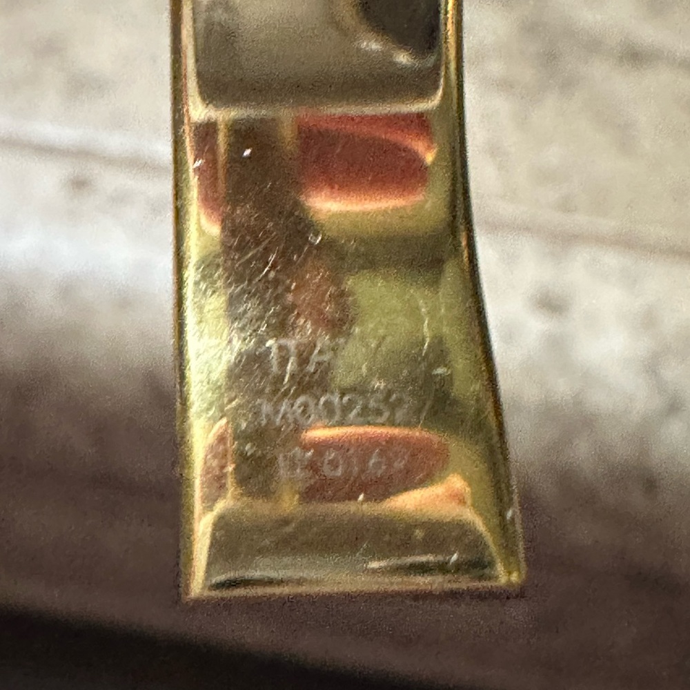 Louis Vuitton Brass Nanogram cuff 💕 - Picture 10 of 13